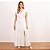 Vestido Longo Com Babados E Decote Com Pregas - Imagem 8