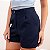 Short Alfaiataria Com Bolsos E Passantes Feminino - Imagem 4