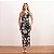 Regata Em Tule Estampado Com Franzido Feminina - Imagem 2