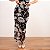 Saia Midi Em Tule Estampado - Imagem 1