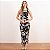 Vestido Regata Midi Em Tule Estampado - Imagem 3