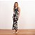 Vestido Regata Midi Em Tule Estampado - Imagem 4