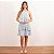 Vestido Curto Bordado com Babados - Imagem 3