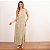 Vestido Longuete Bordado Com Alça E Bolsos - Imagem 6
