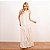 Vestido Longo Com Faixa E Barra Laise Bordado - Imagem 5