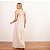 Vestido Longo Com Faixa E Barra Laise Bordado - Imagem 8