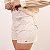 Short Alfaiataria Com Recorte E Bolso Feminino - Imagem 6