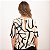 Blusa Manga Curta Estampada Feminina - Imagem 6