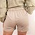 Short Com Bolso Faca E Elástico No Cós Feminino - Imagem 4