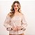Blusa Bata Bordada Com Babados Na Manga Feminina - Imagem 8