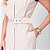 Vestido Midi Alfaiataria Sem Manga Com Cinto Forrado - Imagem 17