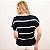 Blusa Tricot Listrada Manga Morcego Feminina - Imagem 5