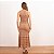Vestido Midi Tricot Com Trança Na Cintura - Imagem 6