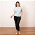 Blusa Tricot Manga Morcego Decote Canoa Feminina - Imagem 3