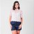Short Alfaiataria Em Linho Com Bolsos Feminino - Imagem 19