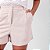 Short Alfaiataria Em Linho Com Bolsos Feminino - Imagem 5