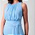 Vestido Longo Com Pregas E Amarração - Imagem 2