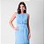Vestido Longo Com Pregas E Amarração - Imagem 3