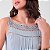 Vestido Longo Com Pregas E Detalhe Em Renda - Imagem 2