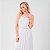 Vestido Longo Com Pregas E Detalhe Em Renda - Imagem 13