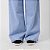 Calça Jeans Wide Leg Com Bolsos Feminina - Imagem 3