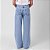 Calça Jeans Wide Leg Com Bolsos Feminina - Imagem 4