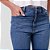 Calça Jeans Boot Cut Estonada Com Elastano Feminina - Imagem 5