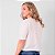 Blusa Manga Curta Com Bordado Frontal Feminina - Imagem 5