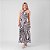 Vestido Midi Estampado Alça Com Amarração - Imagem 5