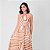 Vestido Midi Estampado Alça Com Amarração - Imagem 13