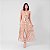 Vestido Midi Estampado Alça Com Amarração - Imagem 10