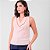 Blusa Sem Manga Gola Degagê Feminina - Imagem 3