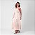 Vestido Longo Bordado com Alça e Faixa - Imagem 4