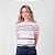 Blusa Tricot Com Listras Manga Curta Feminina - Imagem 7