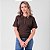 Blusa Tricot Gola Polo Manga Morcego Feminina - Imagem 3