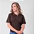 Blusa Tricot Gola Polo Manga Morcego Feminina - Imagem 1