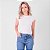 Blusa Tricot Decote Redondo Sem Manga Feminina - Imagem 5