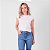 Blusa Tricot Decote Redondo Sem Manga Feminina - Imagem 6