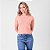 Blusa Tricot Decote Redondo Sem Manga Feminina - Imagem 11