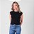 Blusa Tricot Decote Redondo Sem Manga Feminina - Imagem 13