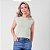 Blusa Tricot Decote Redondo Sem Manga Feminina - Imagem 18