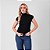 Blusa Tricot Gola Alta Sem Manga Feminina - Imagem 10