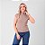 Blusa Tricot Gola Alta Sem Manga Feminina - Imagem 17