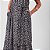 Vestido Midi Com Bolsos Estampa Liberty Decote Com Elástico E Alça Com Amarração E Faixa - Imagem 7