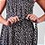 Vestido Midi Com Bolsos Estampa Liberty Decote Com Elástico E Alça Com Amarração E Faixa - Imagem 3
