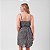 Vestido Curto Estampa Liberty Com Pregas E Faixa - Imagem 8