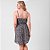 Vestido Curto Estampa Liberty Com Pregas E Faixa - Imagem 9