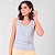 Regata Canelada Com Detalhe Transpassado E Fivela Feminina - Imagem 2