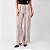 Calça Em Linho Listrado Com Bolsos Feminino - Imagem 3