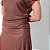 Vestido Midi Em Tule Assimétrico Com Franzidos - Imagem 6